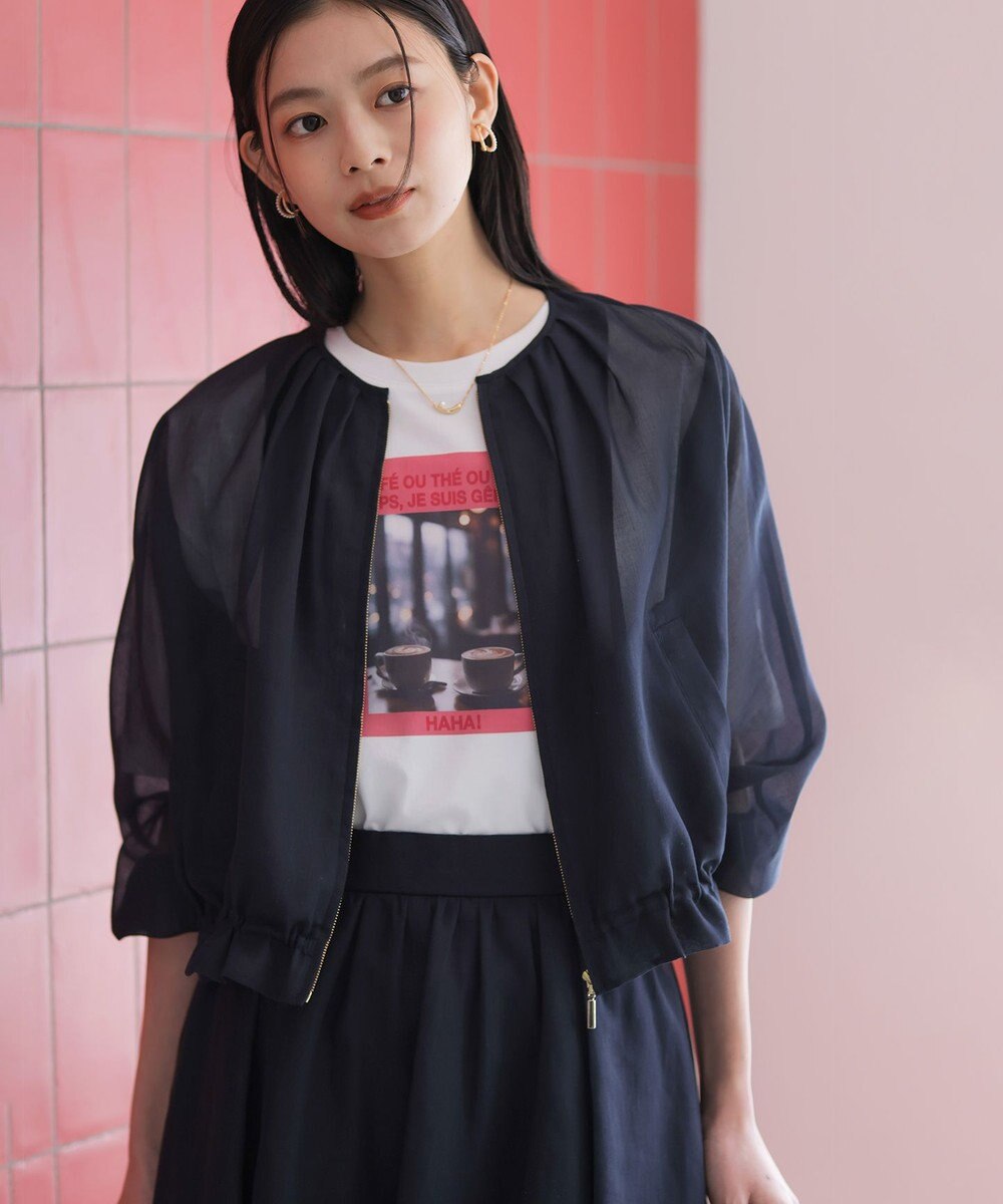 組曲 【先行予約】カラーボイル ブルゾン 