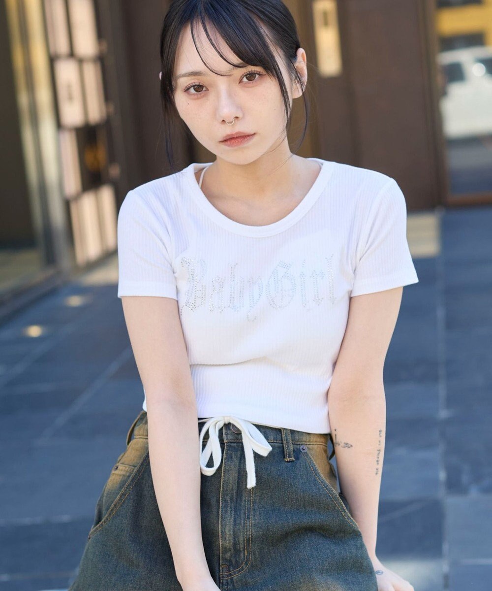 WEGO ラインストーンチビリブT 