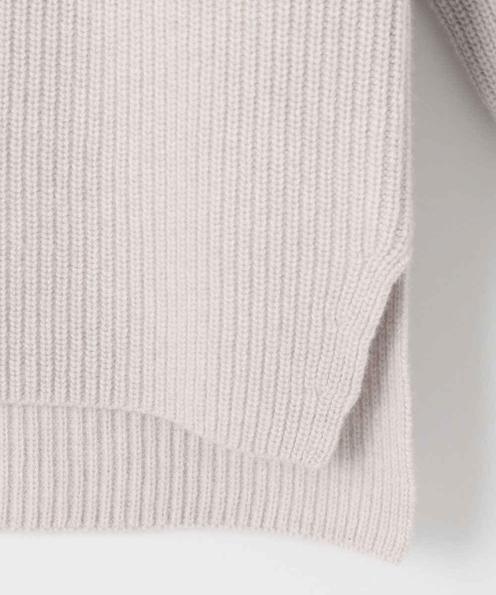 自由区 L 【洗える】ウールカシミヤ ハイネックニット (検索番号:JL27) 