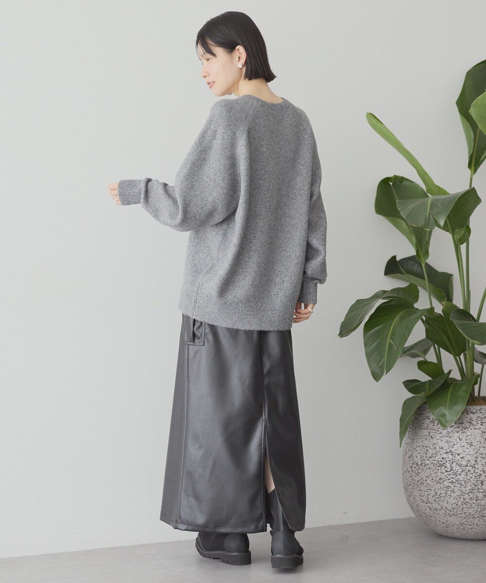 AMERICAN HOLIC ラグランラメニットプルオーバー 