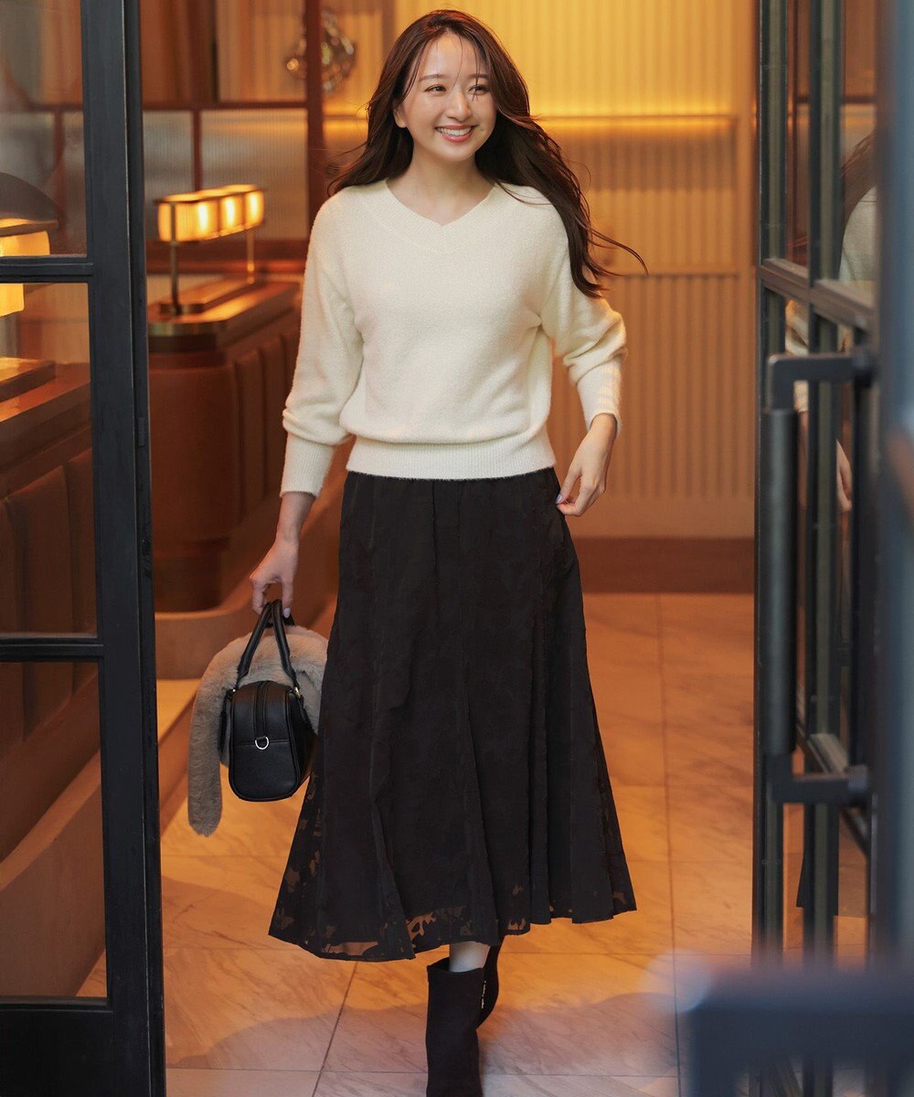 ANY SIS フェイクファー ティペット 