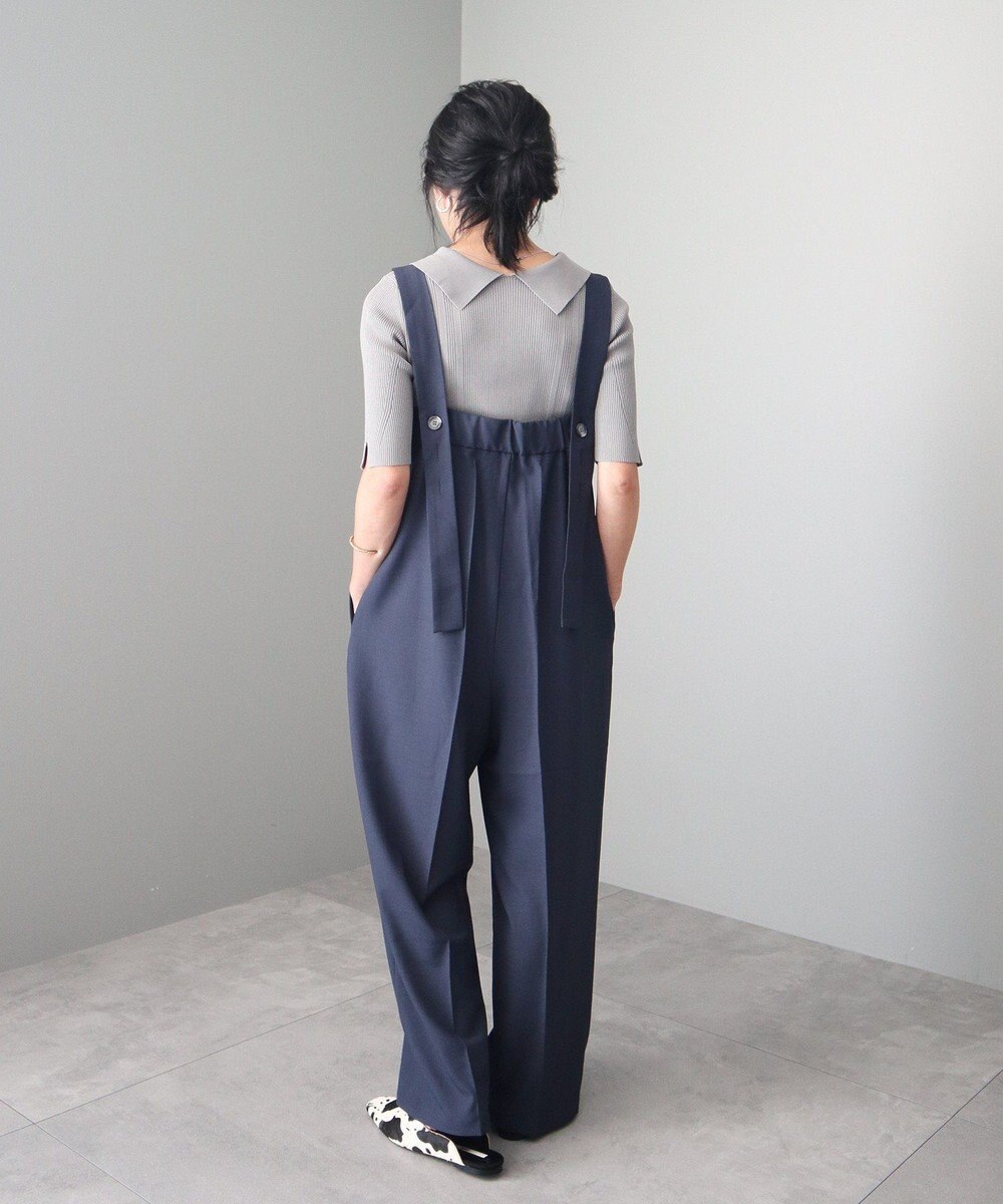 CRAFT STANDARD BOUTIQUE ワイドサロペットパンツ 