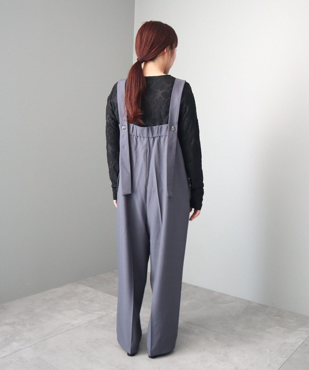 CRAFT STANDARD BOUTIQUE ワイドサロペットパンツ 