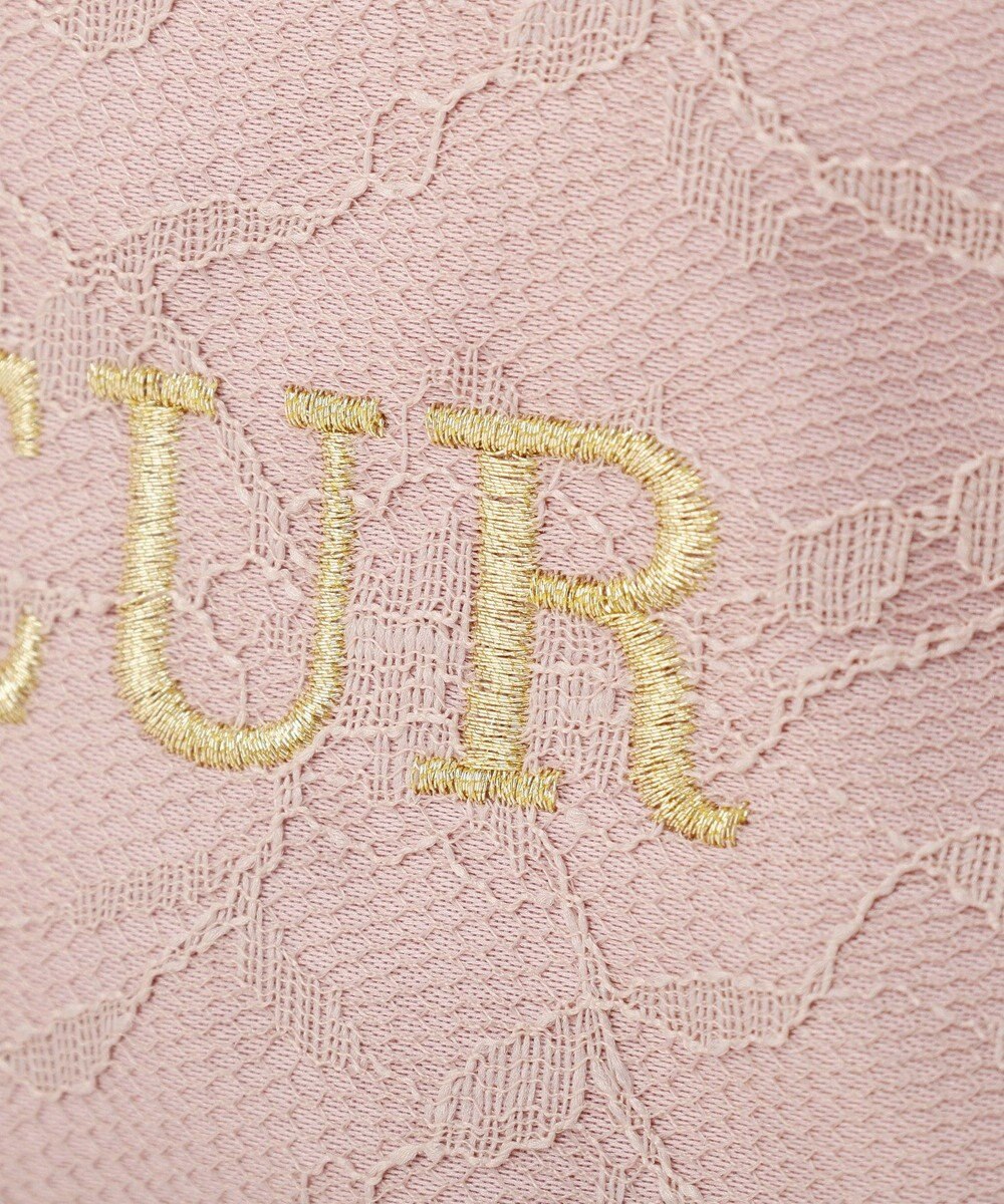 Maison de FLEUR イースターラビットフリルハンドルトートバッグ 