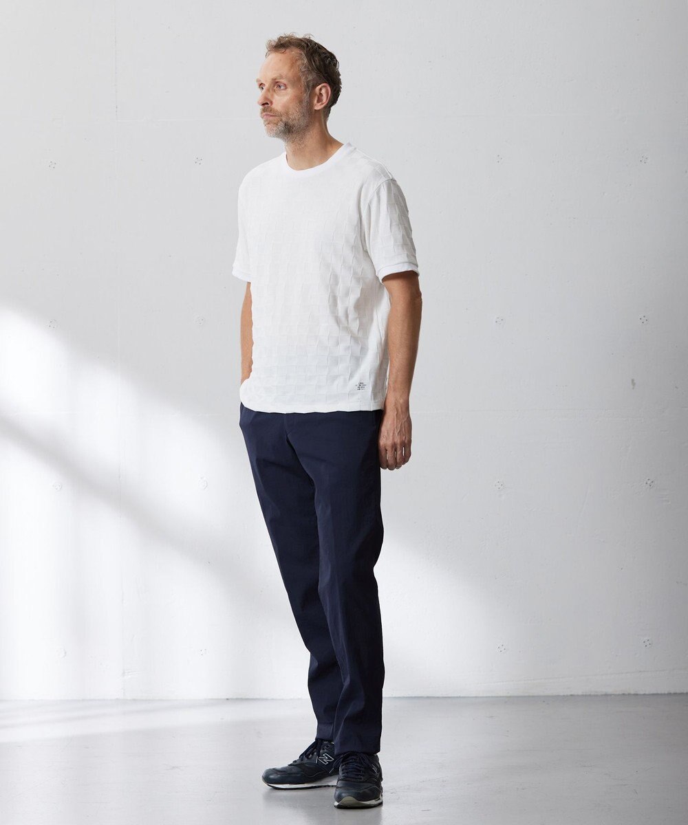 J.PRESS MEN ブロックリンクス クルーネック Tシャツ 