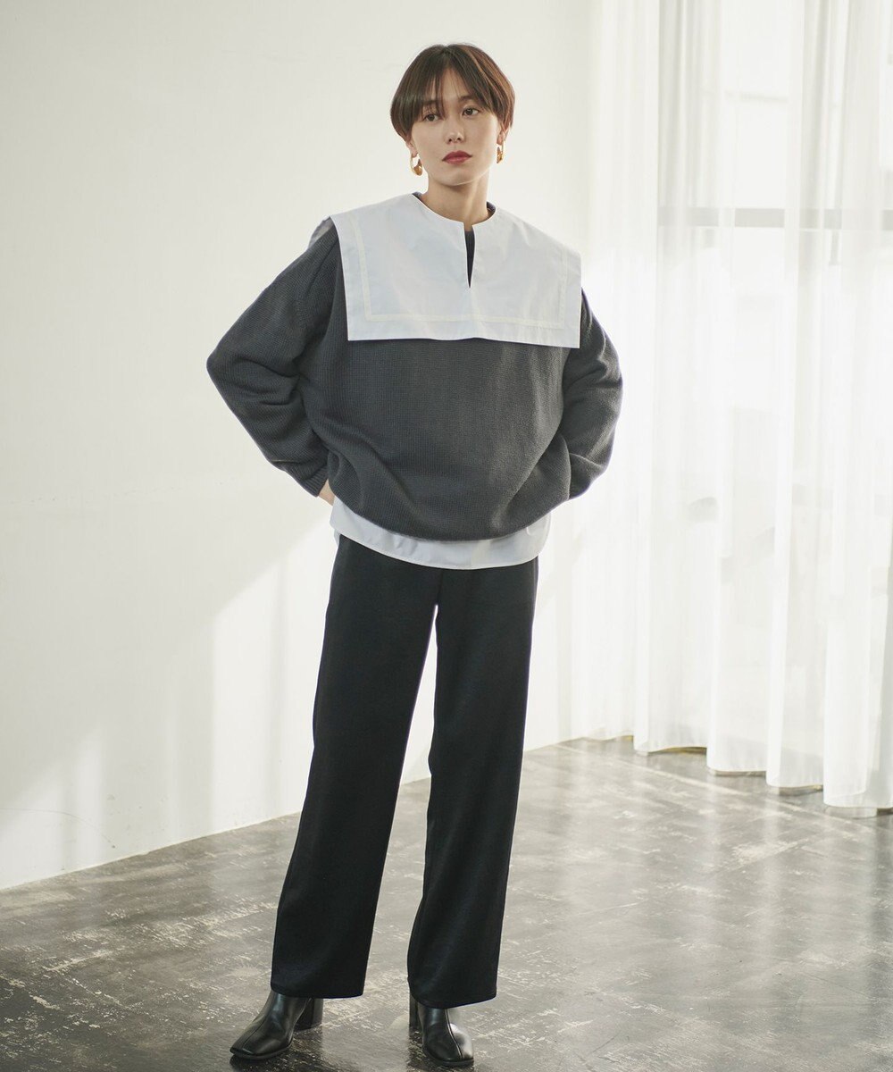 #Newans 【ANSWER for ハンサムモード】襟を取り外せる！セーラーカラーシャツ 