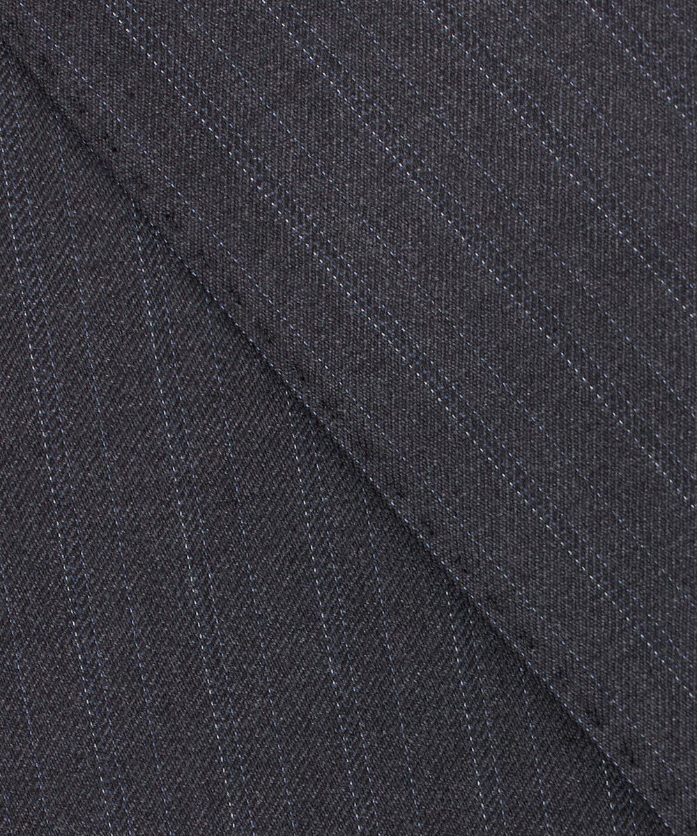 GOTAIRIKU シワになりにくい【御幸毛織/みゆきけおり】Superio160 スーツ_グレーストライプ 