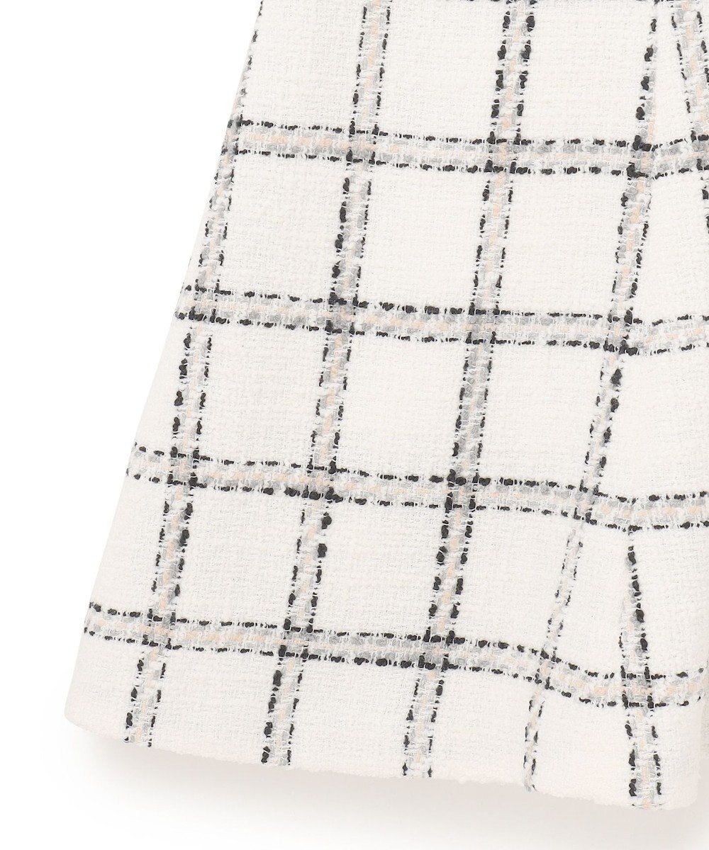 GRACE CONTINENTAL チェックツイードジャンパースカート 