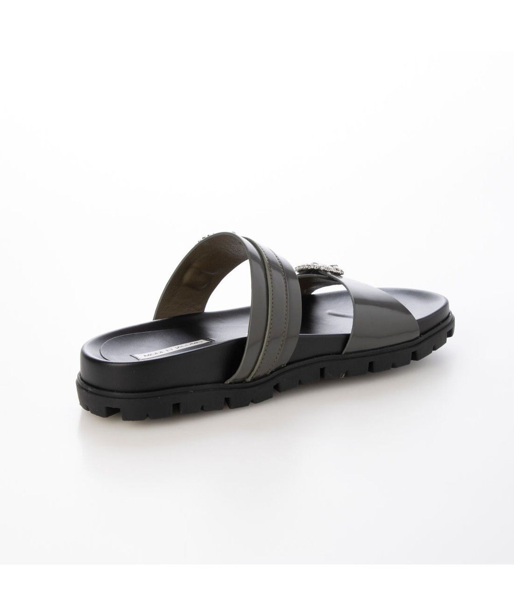 MODE ET JACOMO <MODE ET JACOMO>ビジューベルトフットベッドサンダル 