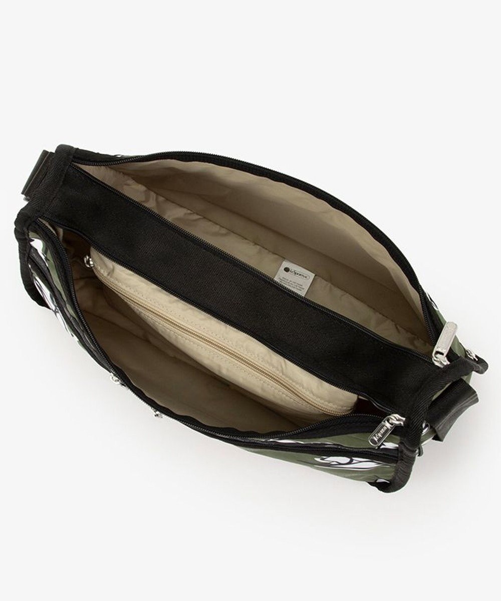 LeSportsac DELUXE EVERYDAY BAG/オリーブフローラルシルエット 