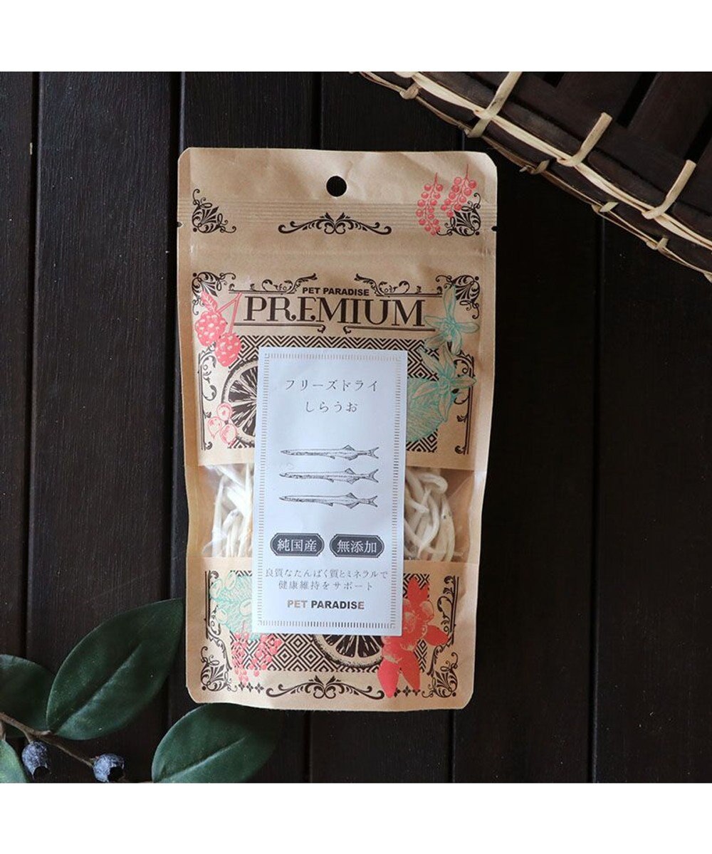 PET PARADISE プレミアムフード フリーズドライしらうお 9g 国産 
