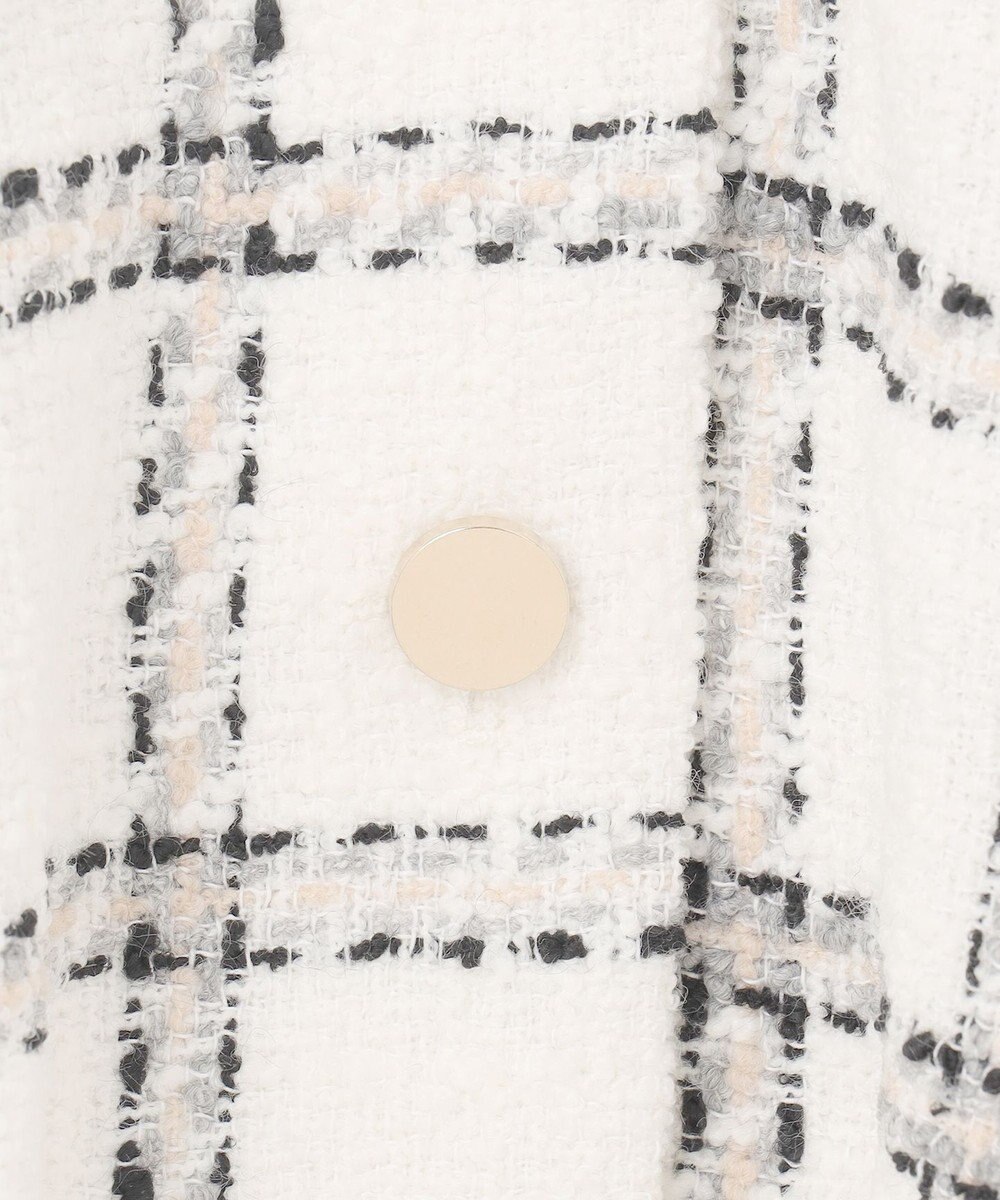 GRACE CONTINENTAL チェックツイードジャンパースカート 