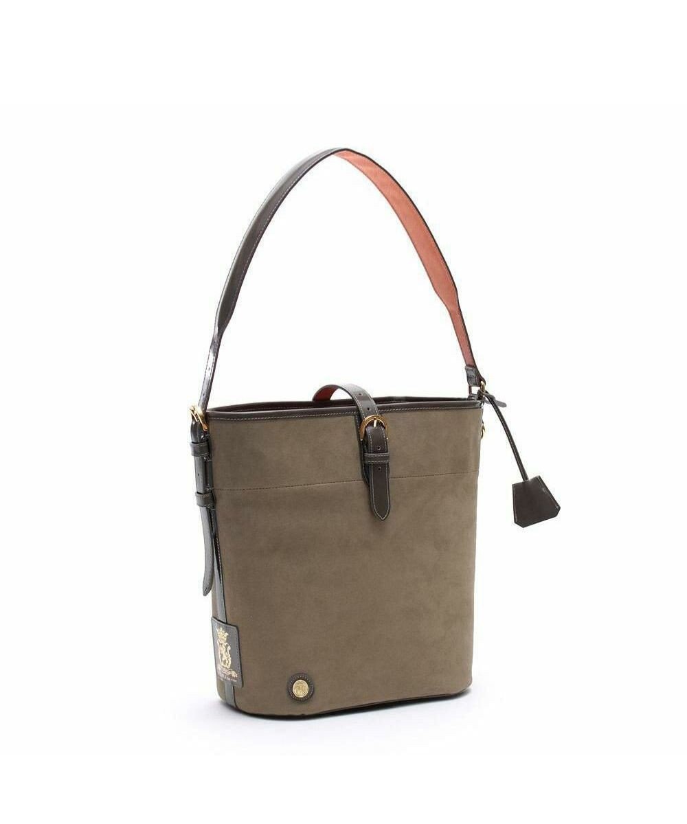 A.D.M.J. 【ファブリック】スエードプラス/バケットトートM 