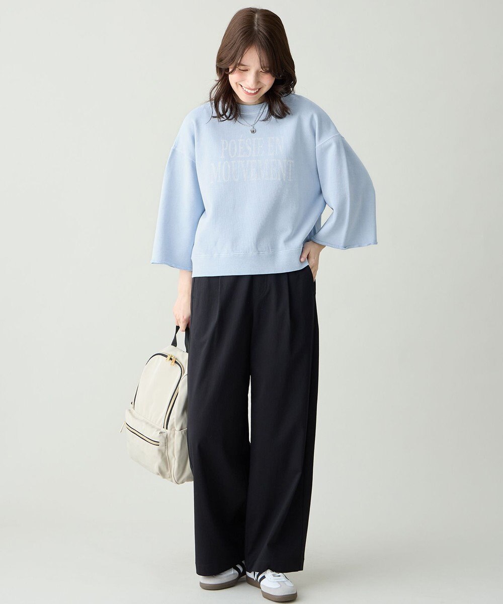 ANY ピグメントロゴスウェット 