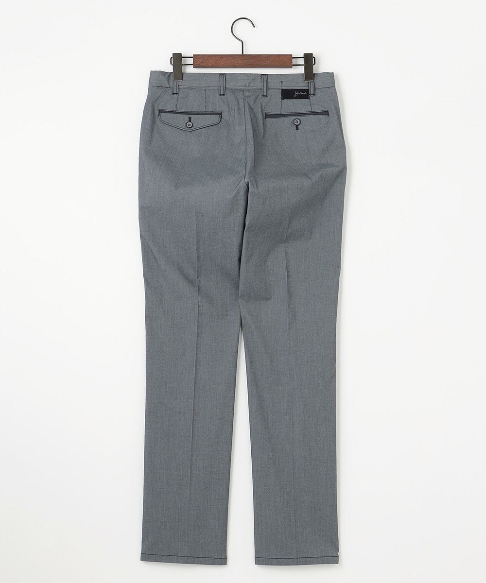 JOSEPH ABBOUD 【ウエストも伸びる/Eco撥水】オーガニックマイクロピケストレッチ パンツ 