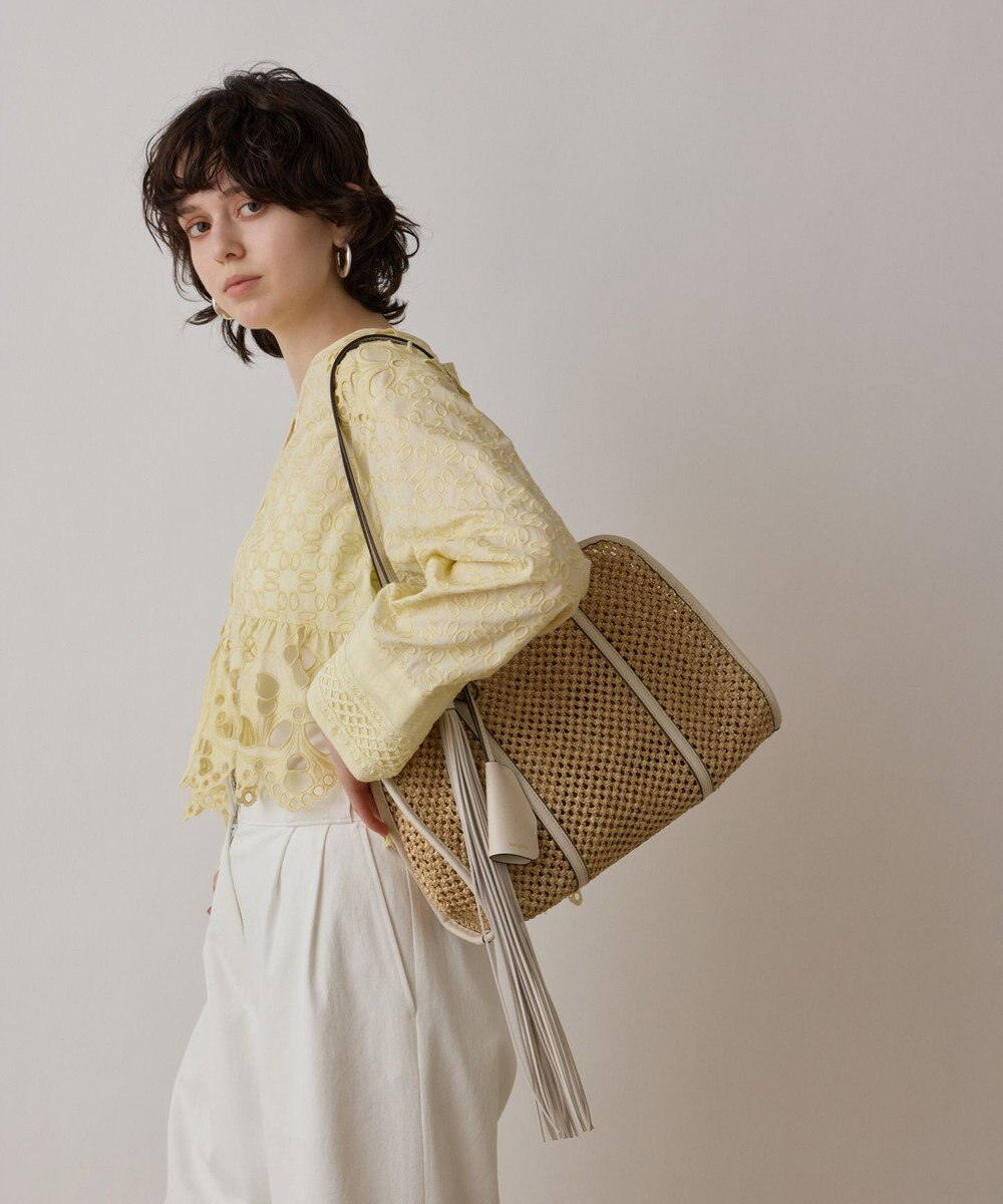 GRACE CONTINENTAL ORSETTOスクエアーバッグ 