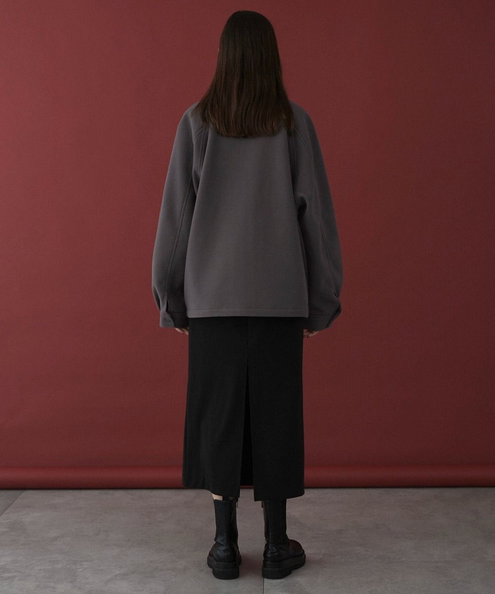 WEGO 【ユニセックス着用ITEM】メルトンショートZIPブルゾン 