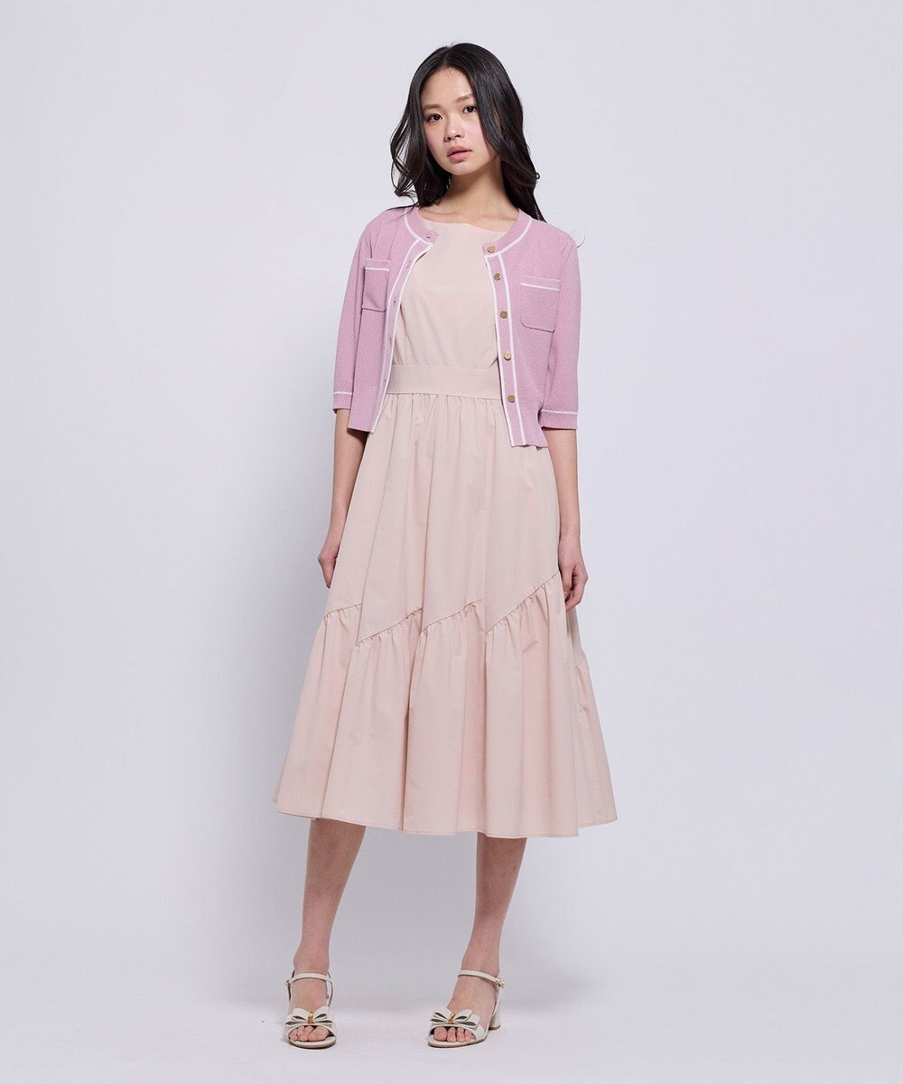 TOCCA HONEYCOMB MESH KNIT カーディガン 