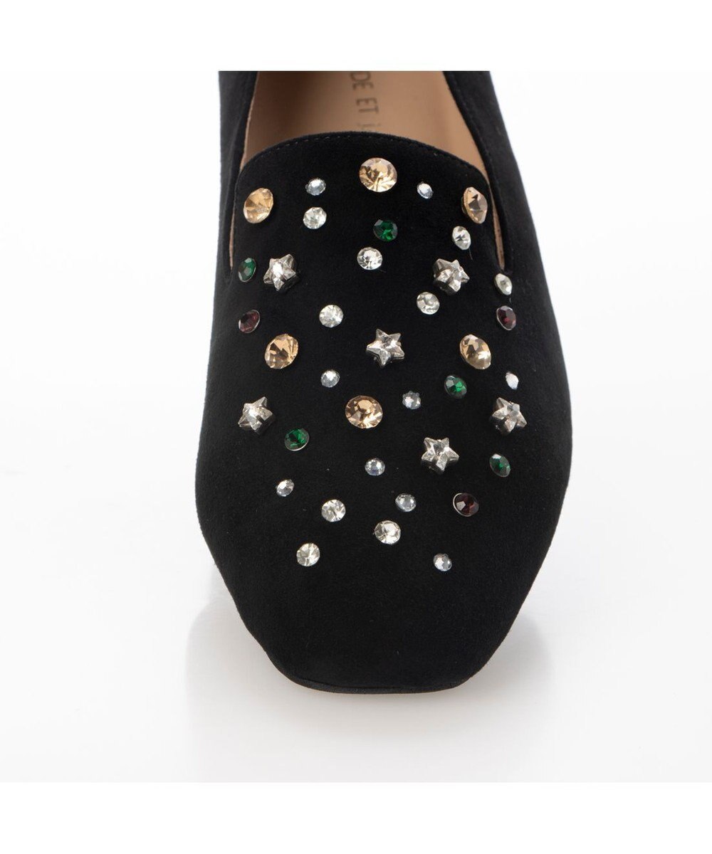 MODE ET JACOMO <MODE ET JACOMO>ラインストーンオペラシューズ 