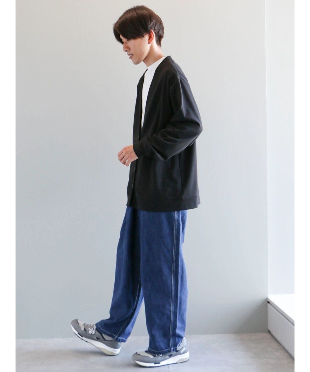 CRAFT STANDARD BOUTIQUE 強撚ポンチカーディガン＋Ｌ／Ｓ　ＴＥＥーＳＥＴ 