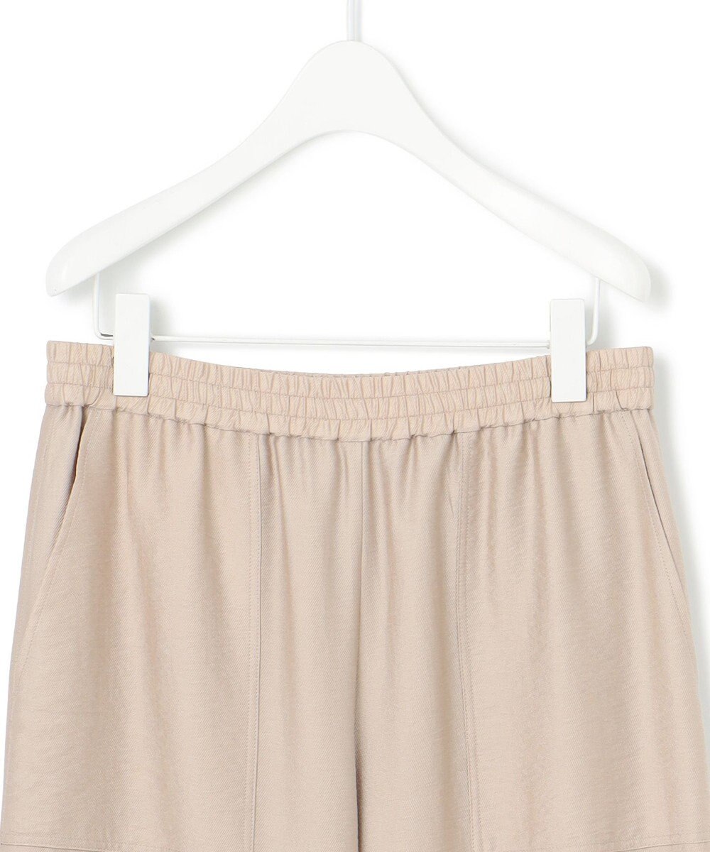 ICB 【人気のため新色追加・接触冷感・洗える】 ワッシャーツイル ワイドストレートパンツ 