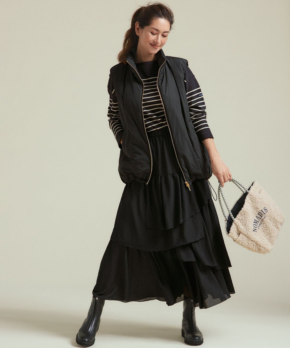 23区 S 【洗える】中綿 パティング ベスト 