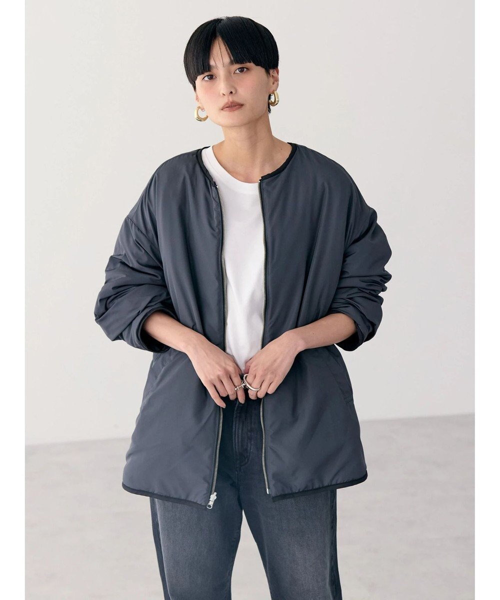 AMERICAN HOLIC 軽ポカリバーシブルキルティングコート 