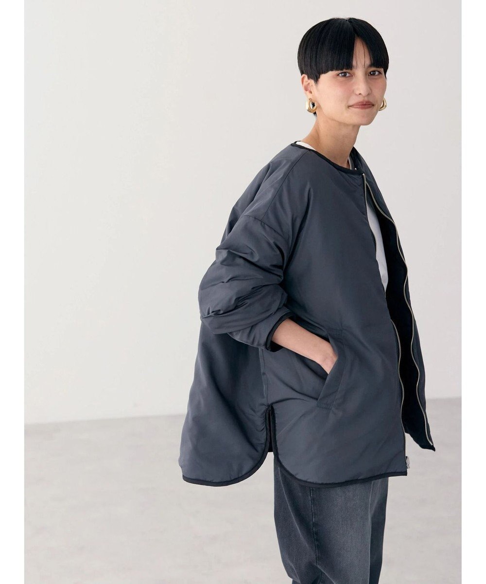 AMERICAN HOLIC 軽ポカリバーシブルキルティングコート 