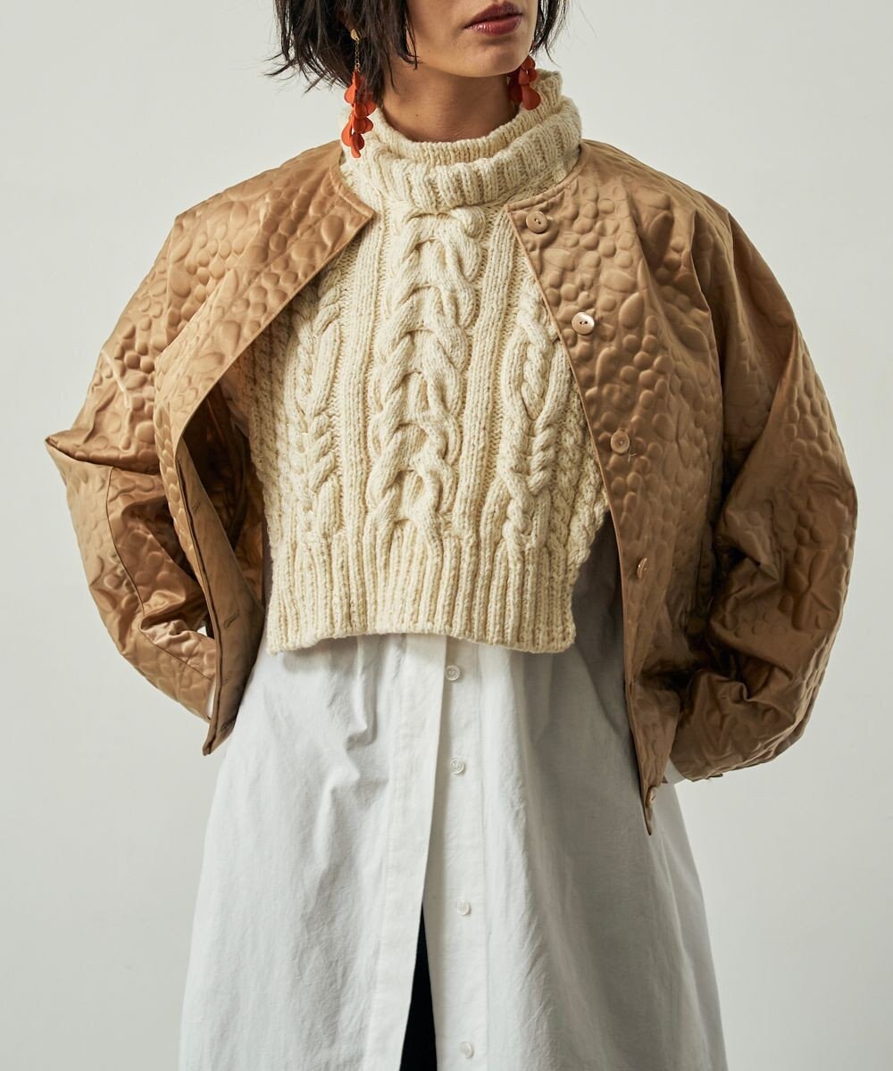 muuc 【土の凹凸を表現したナイロン素材】テレイン ブルゾン 