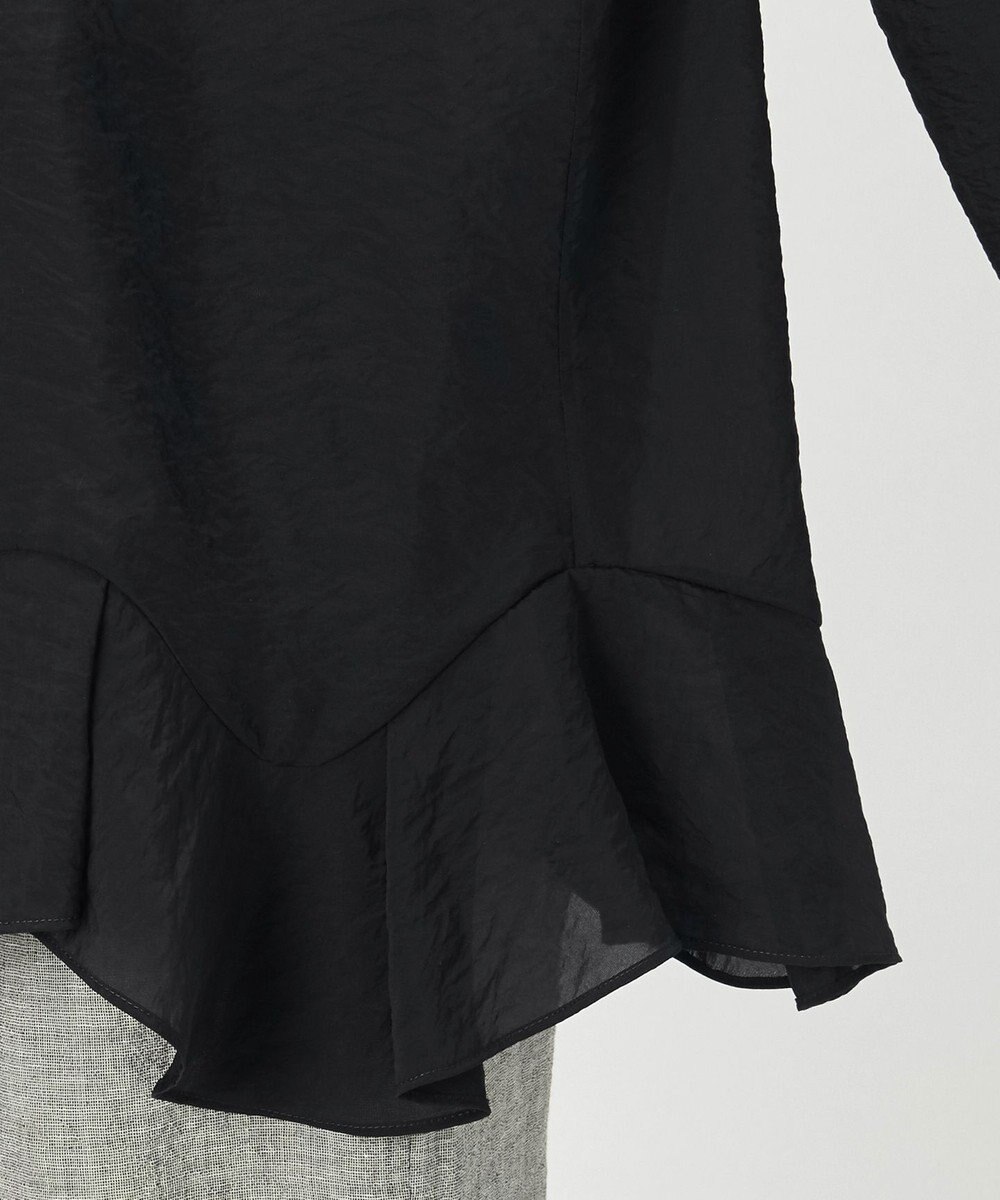 23区 【GOLD LABEL】オーガンジー ラッフルヘム ブラウス 