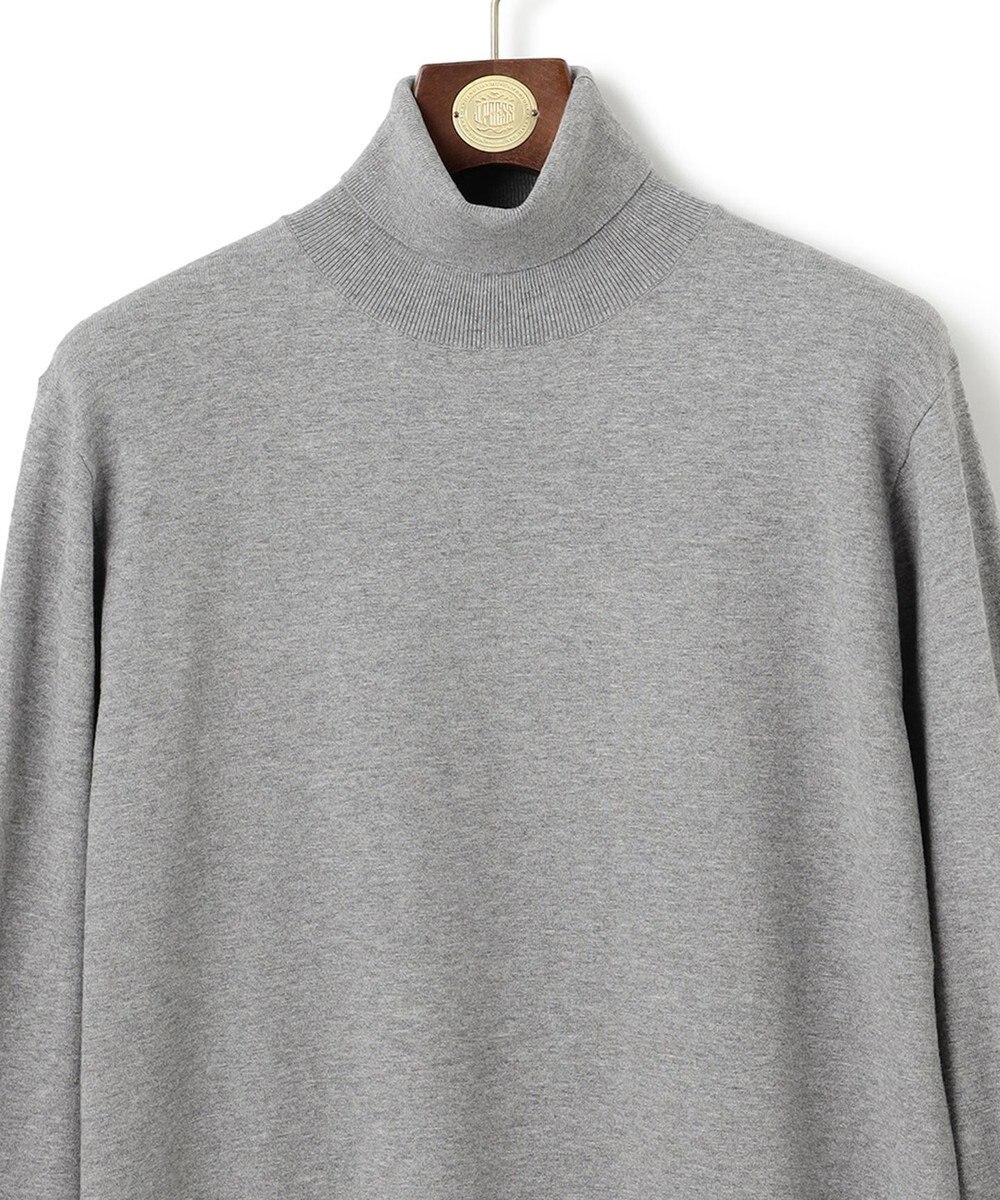 J.PRESS MEN 【ストレッチ性 / イージーケア】【FLEX YARN】タートルネックニット 