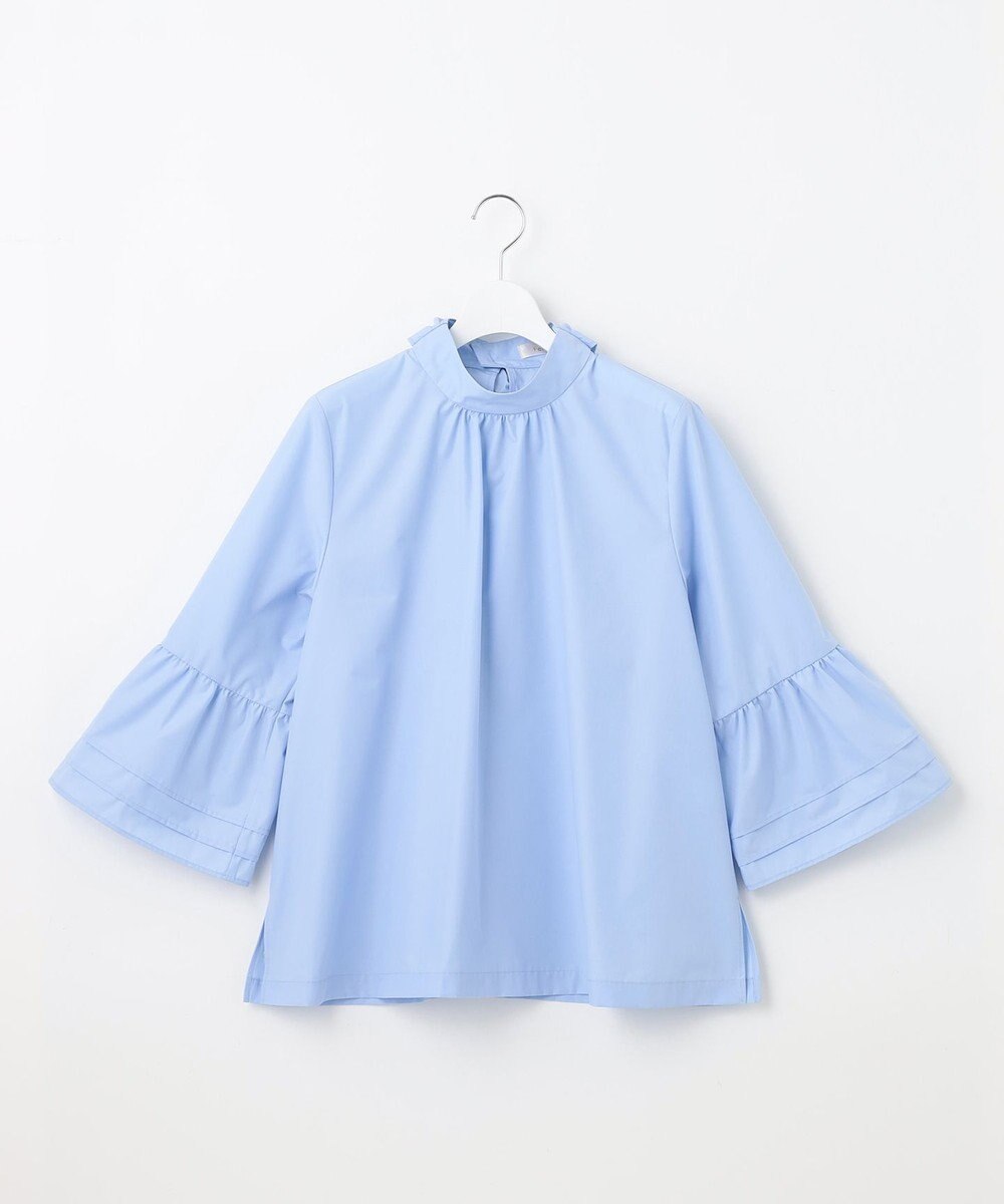 Feroux 【洗える・2WAY】リボンタイチュニック ブラウス 