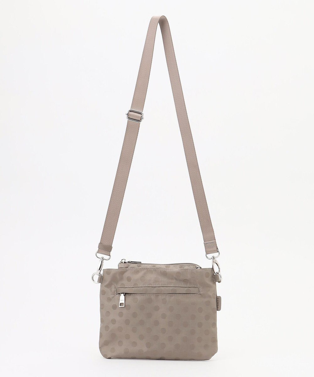 Y'SACCS ドットジャガードポーチ付きリュックサック 