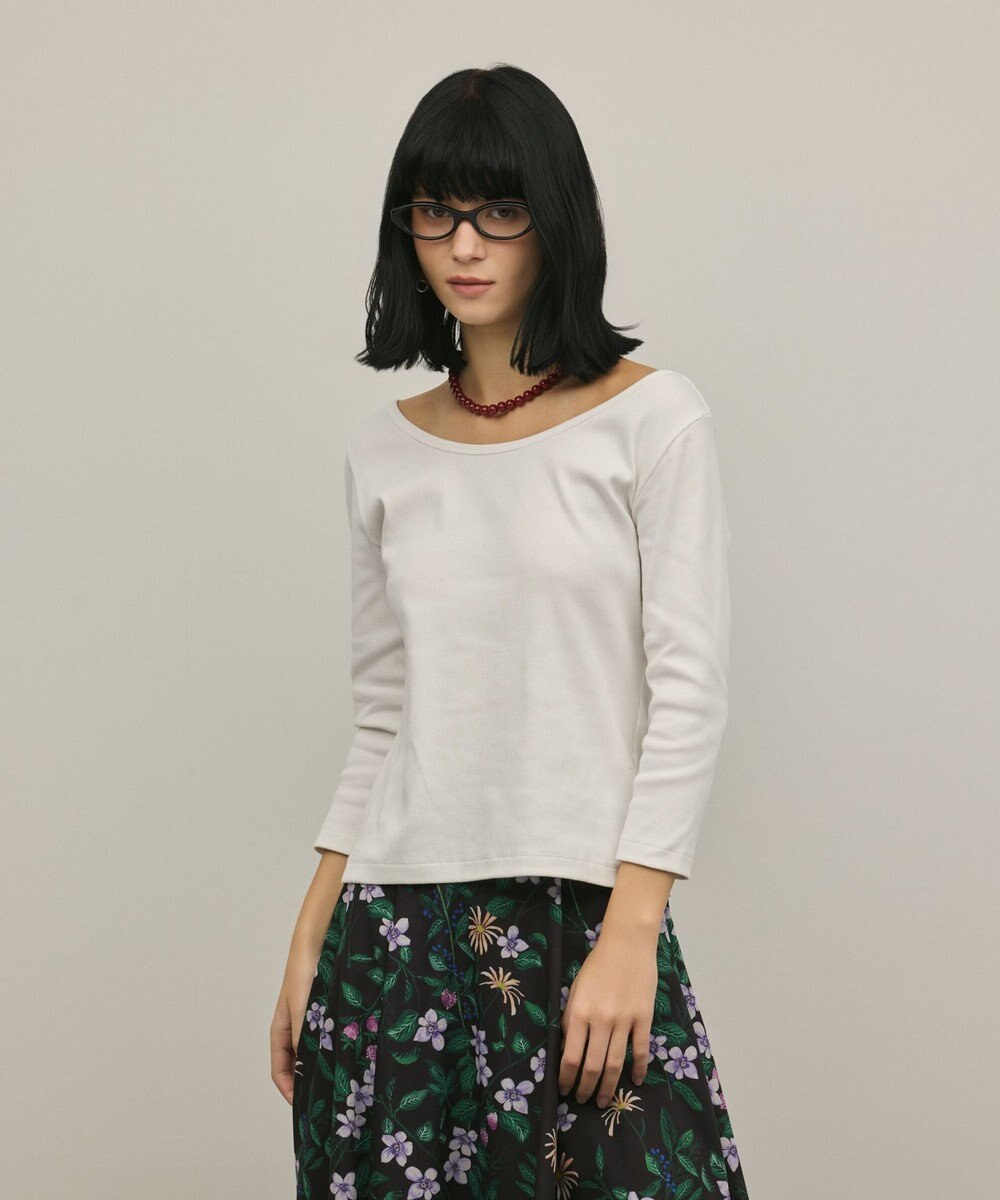 GRACE CONTINENTAL テレコカットトップ 