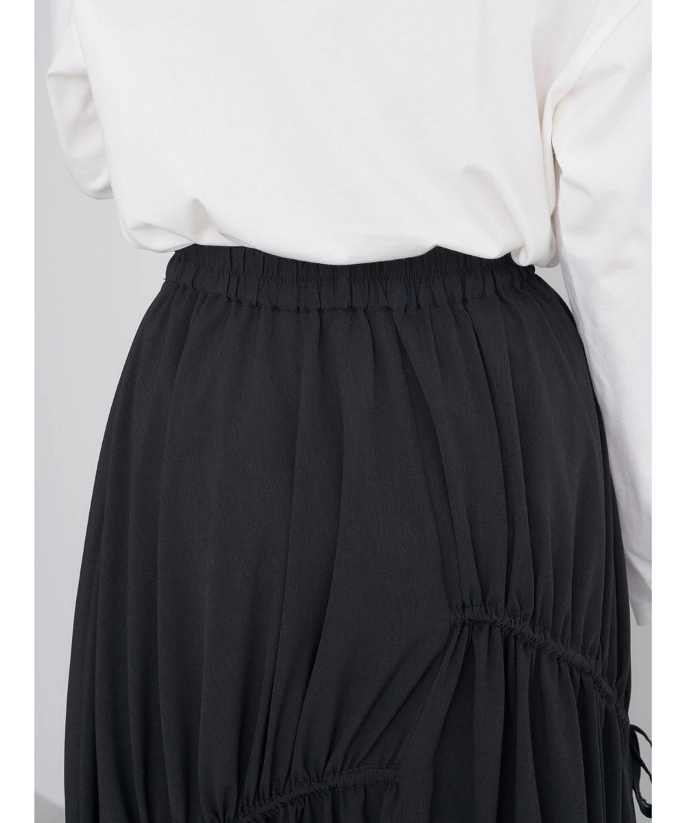 earth music&ecology ドロストギャザーフレアスカート 