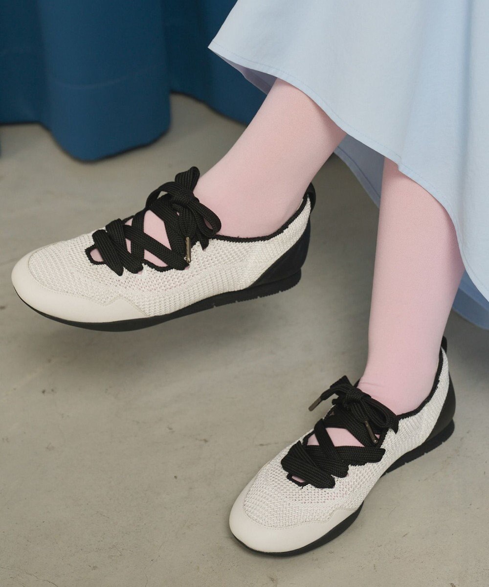 steppi ロープロ リボン スニーカー 