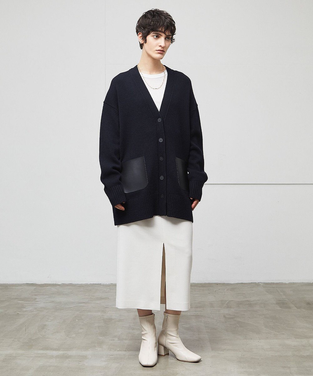 BEIGE， 【Precious 2月号掲載】LAC / 2WAYストレッチIラインスカート 