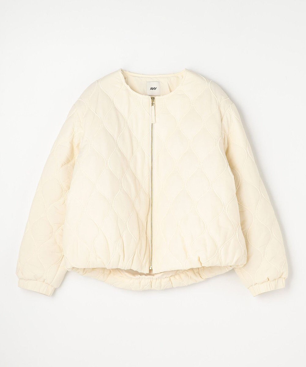 ANY L モールキルトブルゾン 