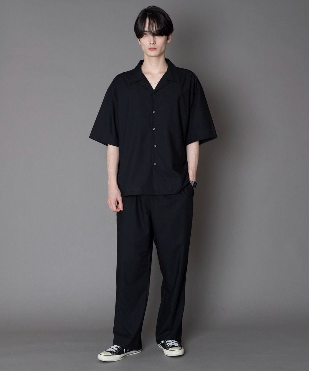 WEGO 【ユニセックス着用ITEM/SMLサイズ展開】 TRオープンカラーシャツ（SS） 