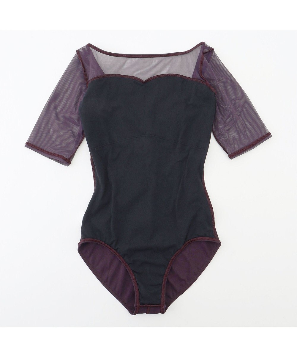 Chacott 5分袖レオタード 