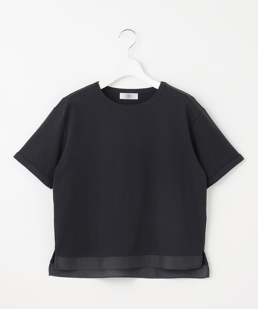 J.PRESS LADIES L 【接触冷感】コットンスムース カフス袖 カットソー 