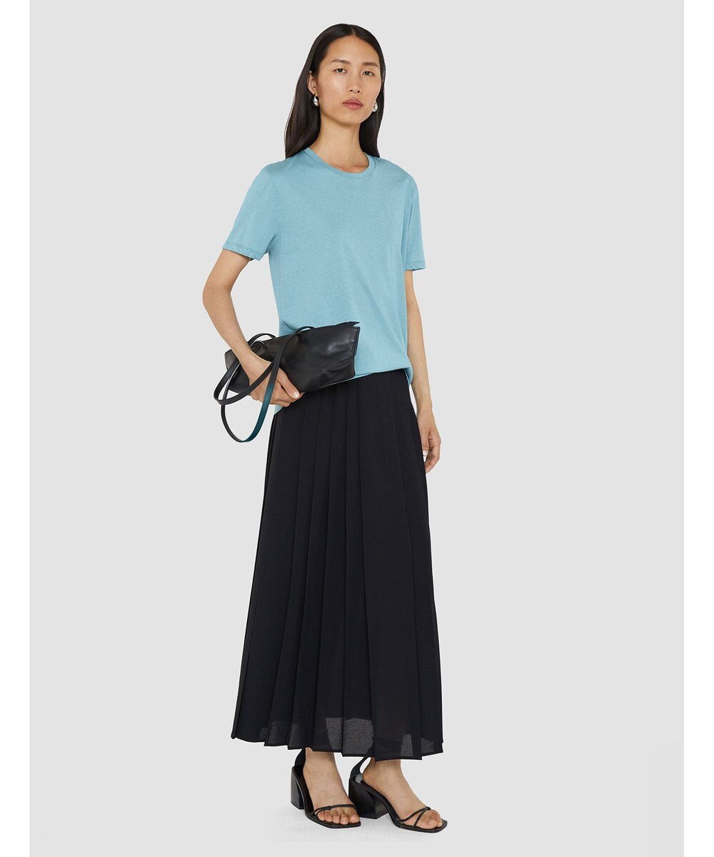 JOSEPH 【洗える】コットンシルク　ジャージーティーシャツ 