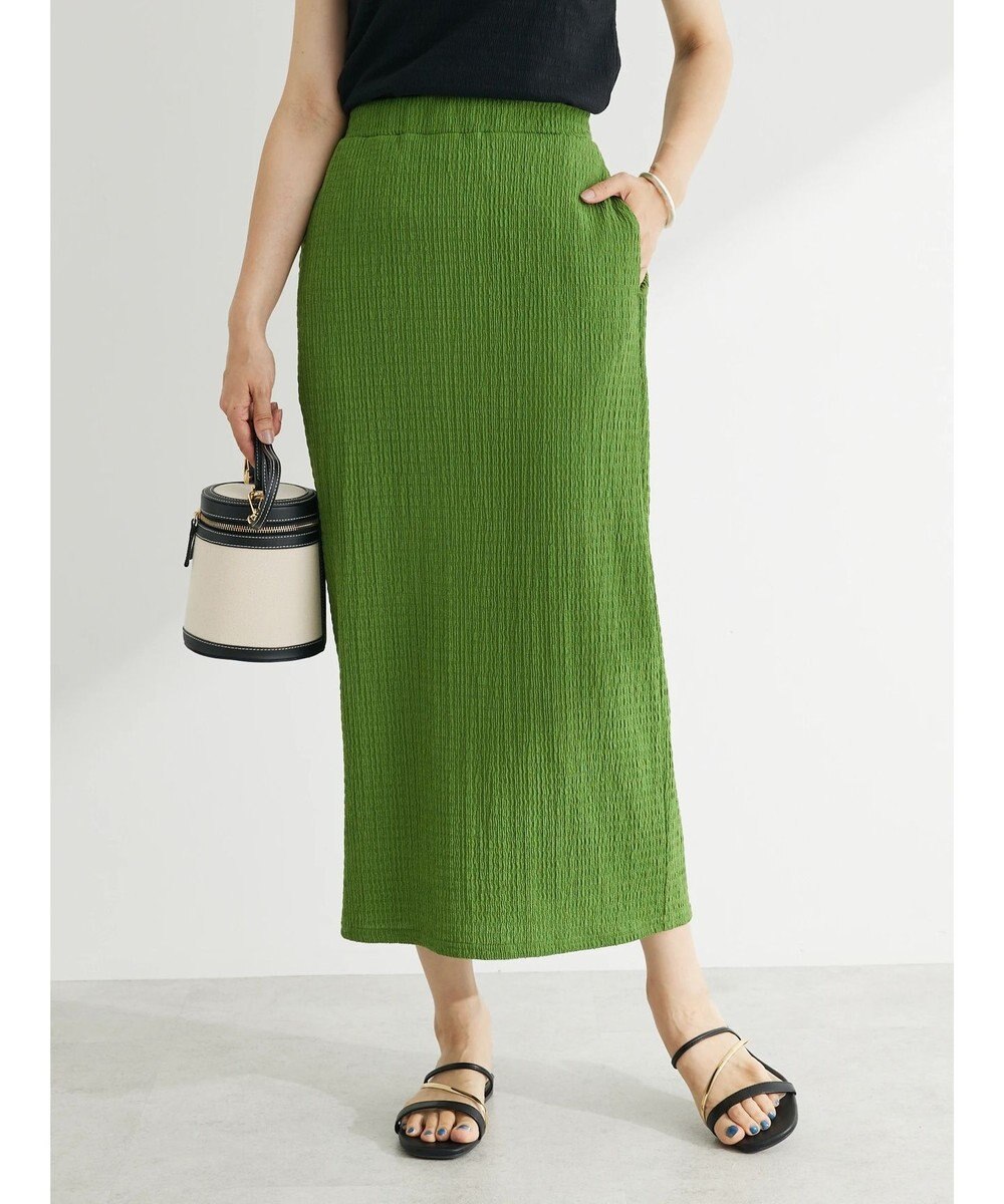 Green Parks ふくれＪＱ　Ｉラインスカート 