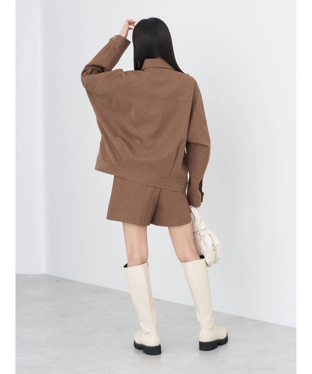 earth music&ecology ショート丈カバーオール 