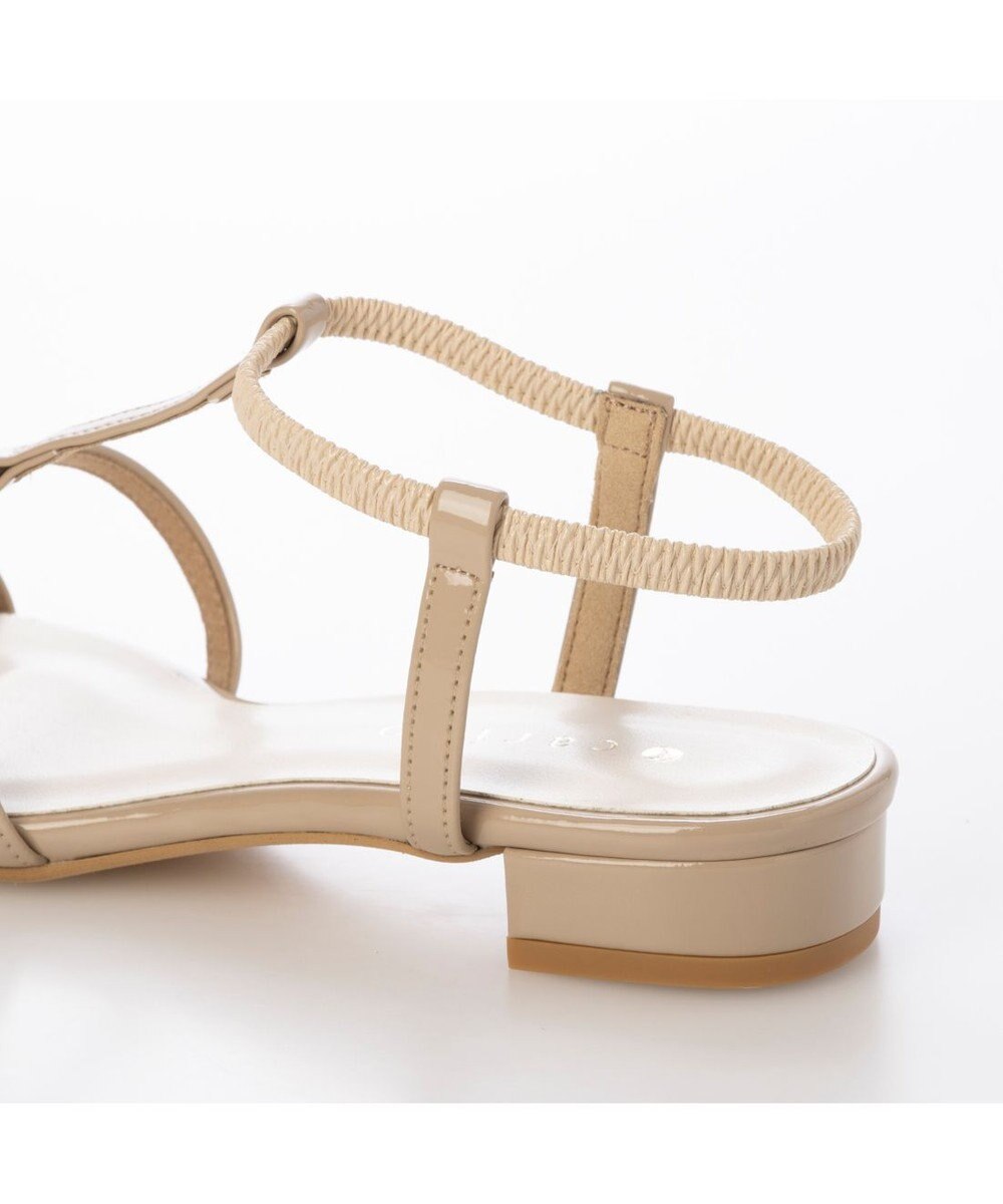 MODE ET JACOMO <carino>ポインテッドトゥTストラップサンダル 