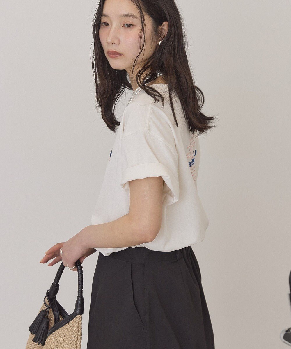 AMERICAN HOLIC STARLY 刺繍ロゴTシャツ 