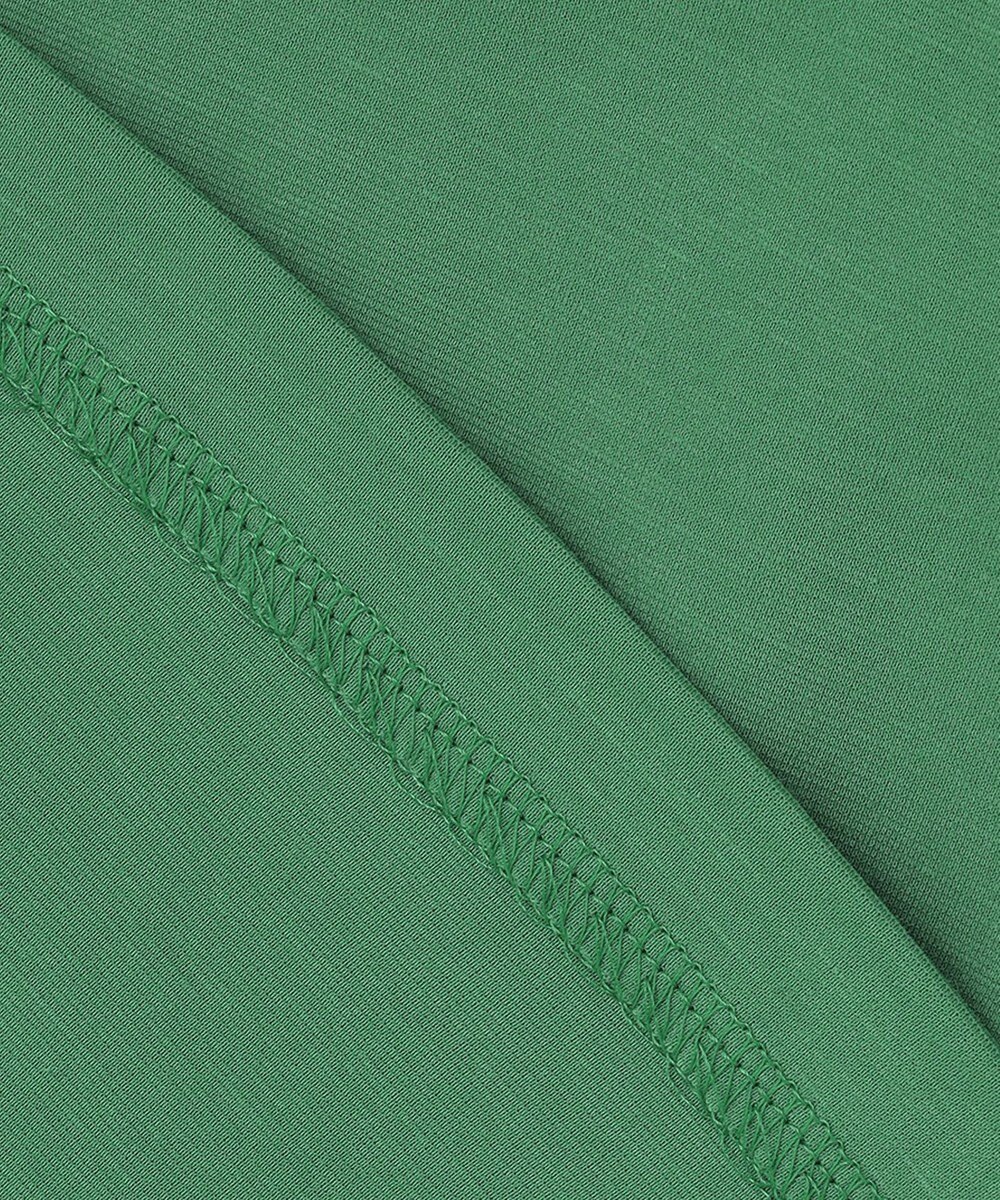 自由区 L 【放湿性/保湿性】イージートップス タックディテール カットソー 