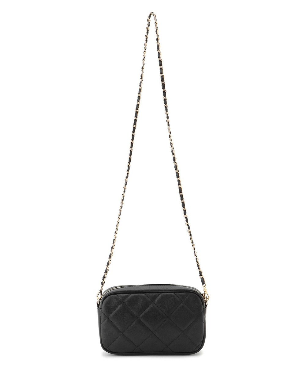 23区 ファスナー キルティング ショルダーバッグ 