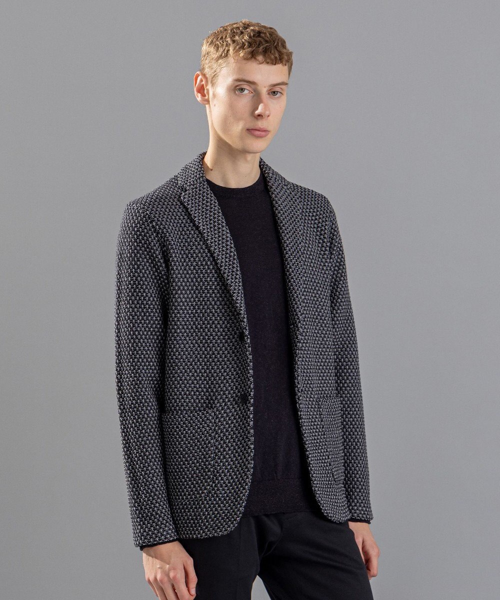 JOSEPH HOMME ストロータックステッチ　ニットジャケット 