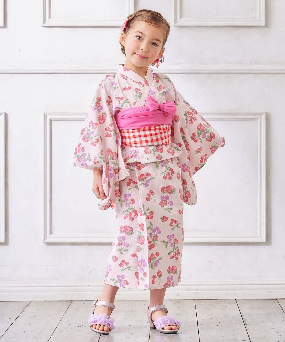 ANY KIDS ロング丈 浴衣 セット 